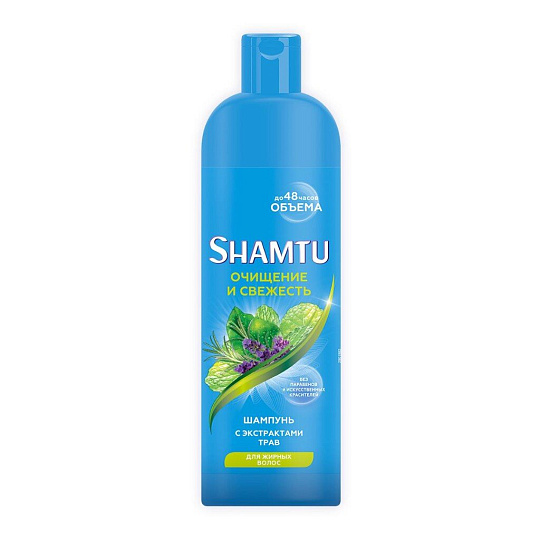 Шампунь Shamtu, Травяной коктейль, для склонных к жирности волос, 500 мл