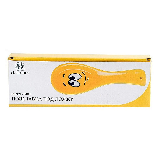 Подставка для ложки, керамика, 8х23.5 см, подарочная упаковка, Smile, L2520874