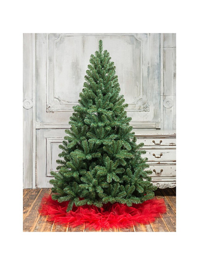 Елка новогодняя напольная, 270 см, Звездная, сосна, зеленая, хвоя ПВХ пленка, 10270, ЕлкиТорг