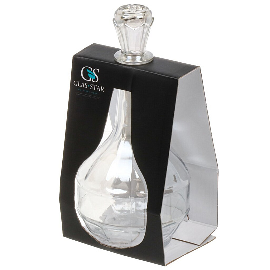 Графин стекло, 0.5 л, Glasstar, Радуга, RN01