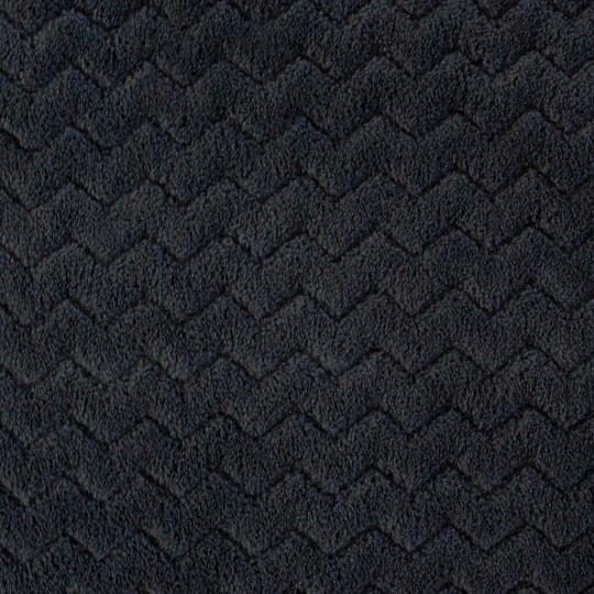 Плед 2-спальный, 180х200 см, велсофт жаккард, 100% полиэстер, Silvano, ZigZag, серый, 180/008-ZZG/CL