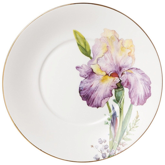 Чайная пара фарфор, 2 предмета, на 1 персону, 300 мл, Lefard, Irises, 590-469