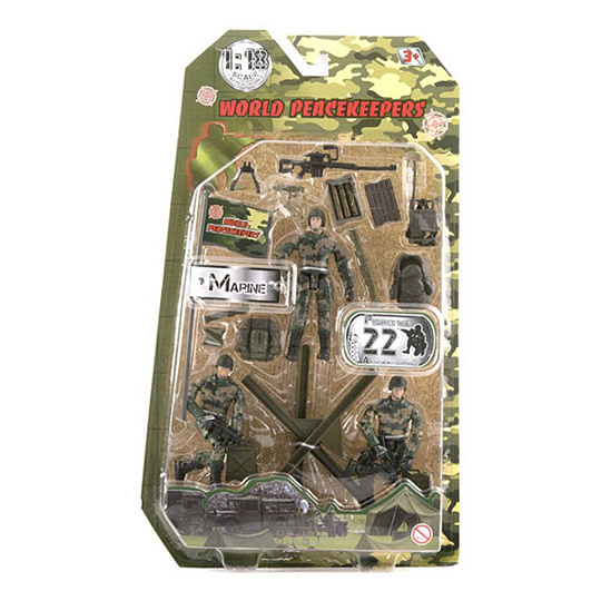 Игровой набор World Peacekeepers, Отряд, MC77003, в ассортименте