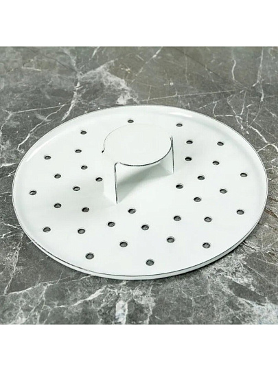 Мантоварка сталь, эмалированное покрытие, 12 л, 4 секции, Сибирские товары, Юрта, крышка сталь, пластиковая кнопка, С1724.3*129