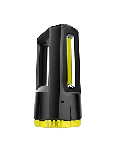 Фонарь встроенный аккумулятор, Rexant, Voyager LED power bank, зарядка от сети 220 В, пластик, 75-7824
