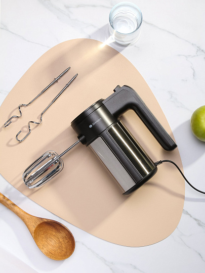 Миксер ручной, Daniks, CX-6682, 800 Вт, 6 скоростей, турбо режим, черный