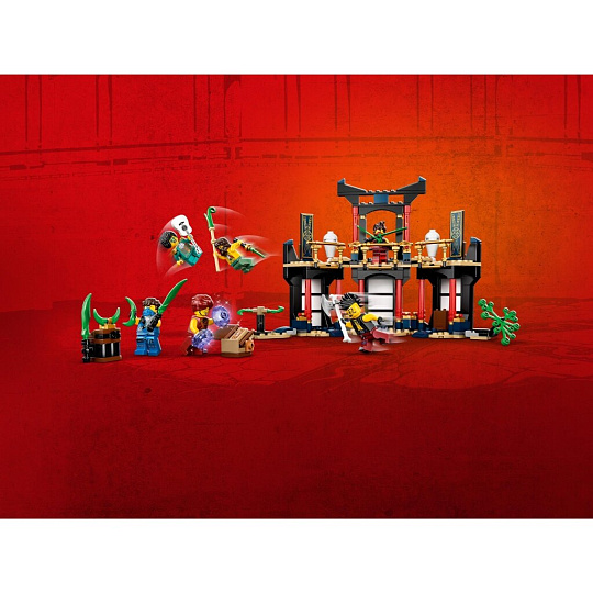Конструктор Lego, Ninjago, Турнир стихий, 5-7 лет, 283 детали, 71735