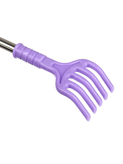 Массажер-чесалка 42 см, пластик, металл, SilaPro, 342-015