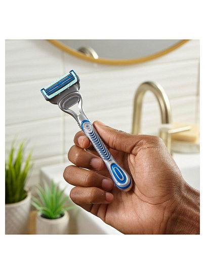 Сменные кассеты для бритв Gillette, SkinGuard Sensitive, для мужчин, 4 шт