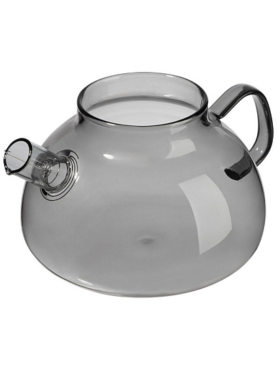 Чайник заварочный стекло, 1 л, с ситечком, с деревянной крышкой, Leonord, Aroma di Fiore, 910146