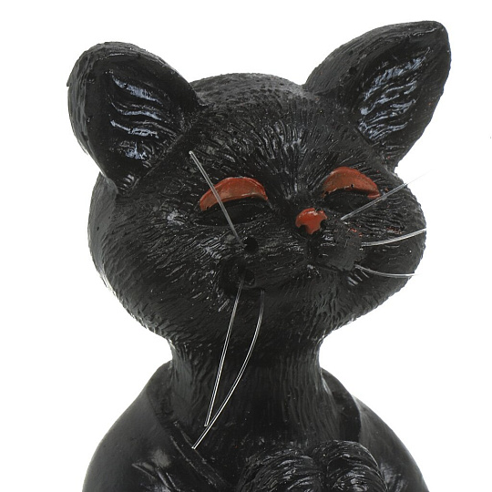 Фигурка декоративная полистоун, Котик-йог, 12 см, Y4-9114, Y4-9115, Y4-9116