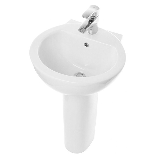 Умывальник Sanita Luxe, Арт, 480 мм, с переливом, 420763