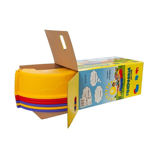 Ограждение для игры с песком, 143х143х16.8 см, песочница, Berossi, ДИ 13585000