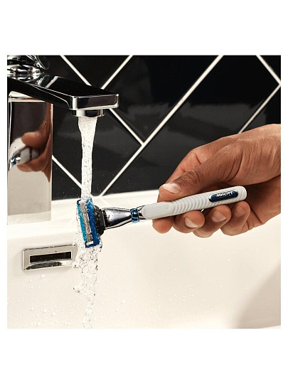 Сменные кассеты для бритв Gillette, Mach3 Turbo, для мужчин, 4 шт