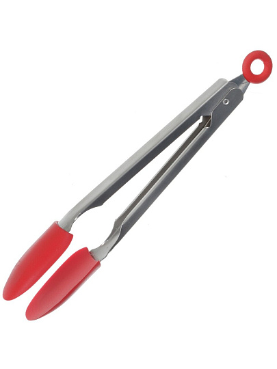 Щипцы кухонные силикон, навеска, Daniks, YW-FT004-9/ST-C01M