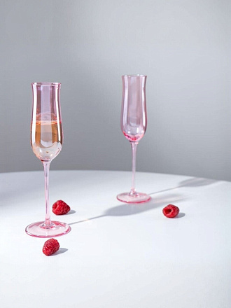 Бокал для шампанского, 140 мл, стекло, 2 шт, Billibarri, Benavente, 900-130