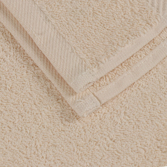 Полотенце банное 50х90 см, 100% хлопок, 460 г/м2, Авангард, Bella Carine, светло-молочное, Турция, FT-2-50-0846