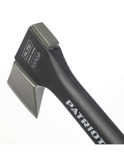 Топор Patriot, Logger X-Treme Sharp PA 356 T7, универсальный плотницкий, рукоятка пластик, обрезиненная, 0.64 кг, с чехлом, 777001300