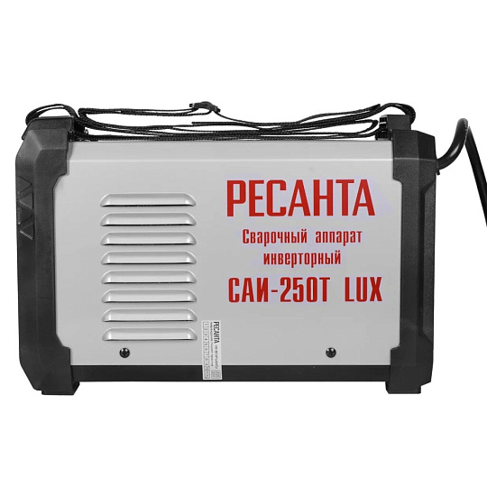 Сварочный аппарат инверторный, Ресанта, САИ-250Т Lux, 9.3 кВт, 250 А, электрод