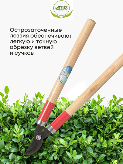 Ножницы садовые для кустарников, 450 мм, Инструм-Агро, 010113