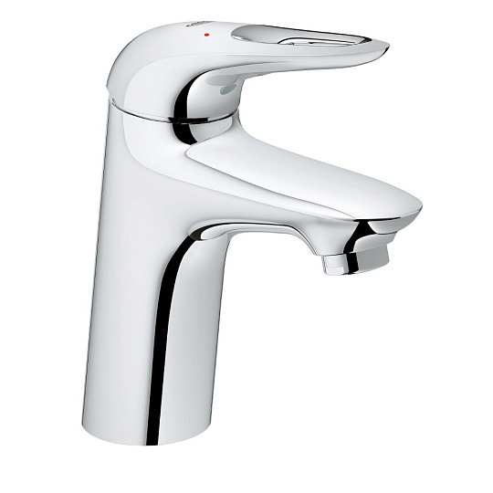 Смеситель для раковины, Grohe, Eurostyle, короткий излив, с картриджем, хром, 32468003