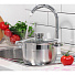 Набор посуды нержавеющая сталь, 6 предметов, кастрюли 1.9,2.9,4.75 л, индукция, Daniks, Стандарт PR, SD-6-2 - фото 6