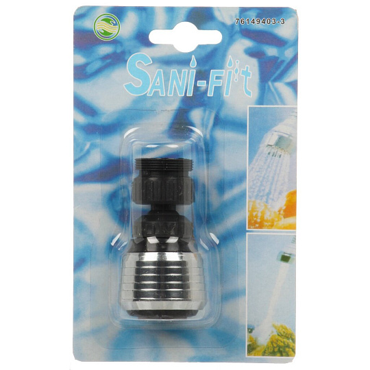 Аэратор для смесителя, шар, индивидуальная упаковка, ComfortFactor, 8 226, 45233