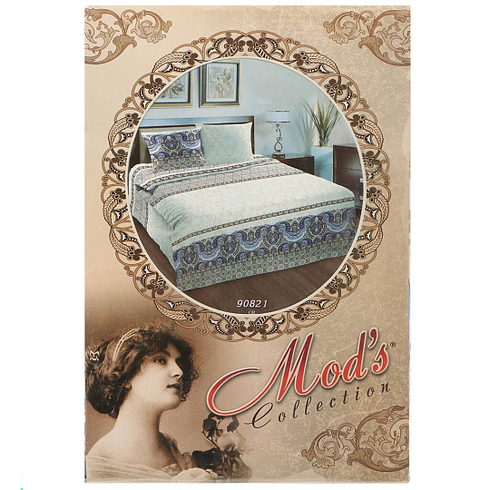 Постельное белье Шуйские ситцы 2-спальное поплин (простыня 220х200 см, 2 наволочки 70х70 см, пододеяльник 215х175 см) с1233шв 90821