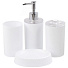 Дозатор для жидкого мыла, пластик, белый, Y4-6511 - фото 3