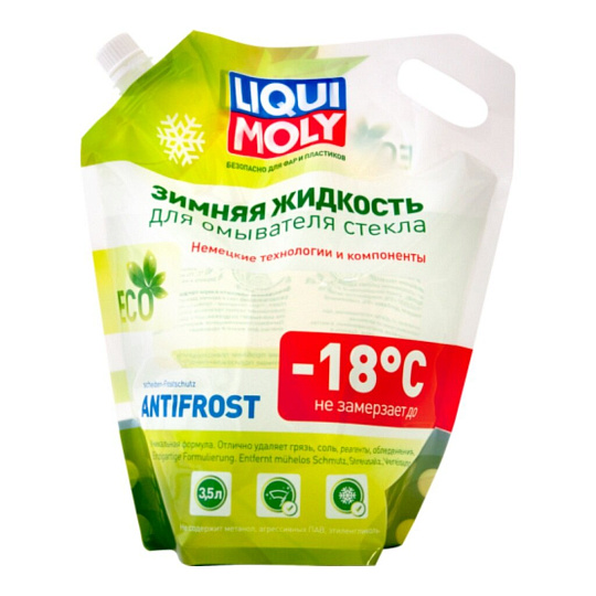 Омыватель стекол Liqui Moly, зимний, -18 °C, 3.5 л, 35018/02007