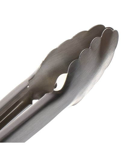 Щипцы кухонные, нержавеющая сталь, 27х3.2 см, навеска, Atmosphere, Silver, AT-K1854