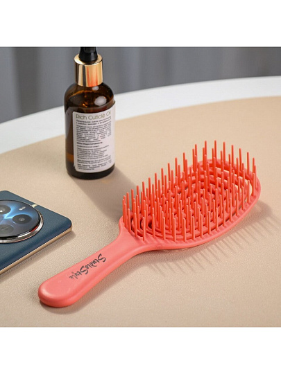 Расческа для волос, трапеция изогнутая, 75х230х30 мм, Studio style, Релакс, 844178-4557