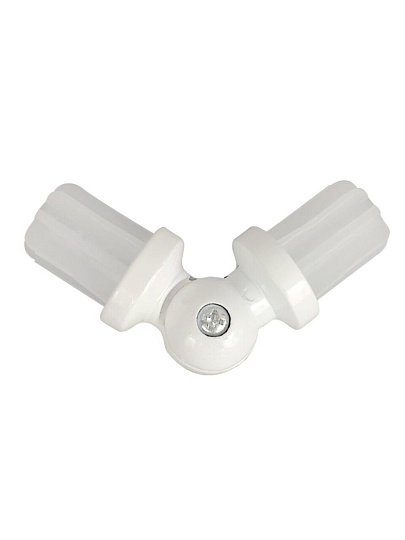 Эркер диаметр 19 мм, белый пиано, СЭ-19-002-32