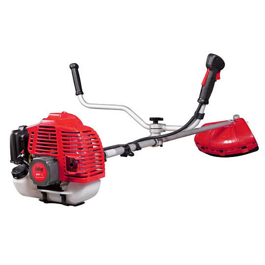 Триммер бензиновый, Fubag, FPT 43, 38710, 1.77 л.с., 43 куб.см, U-ручка, леска/нож, неразборный вал