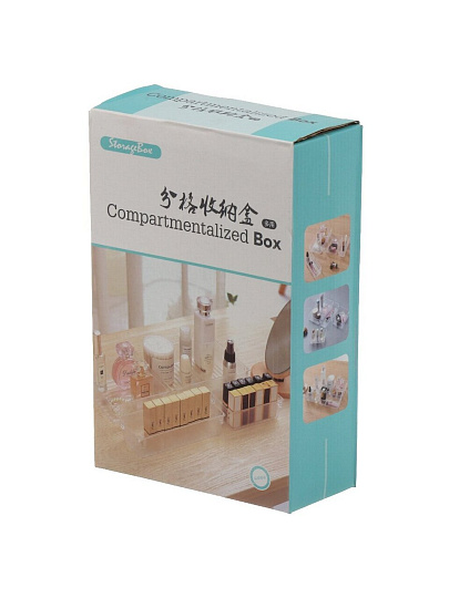 Органайзеры для хранения, 4 штуки, прозрачные, Y4-8630