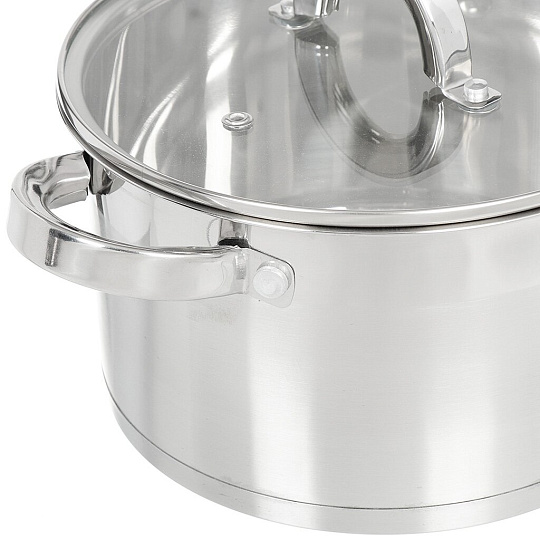 Набор посуды из нержавеющей стали Rainstahl RS\CW 1013-10 (кастрюля 1.9+2.7+3.6+6.1 л, ковшик 1.8 л) 5 предметов