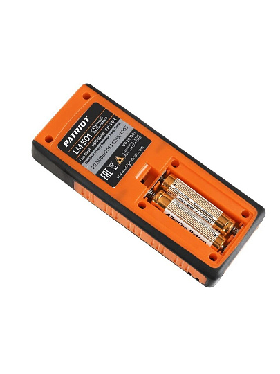 Дальномер лазерный, 0.5-50 м, Patriot, LM 501, 120201501