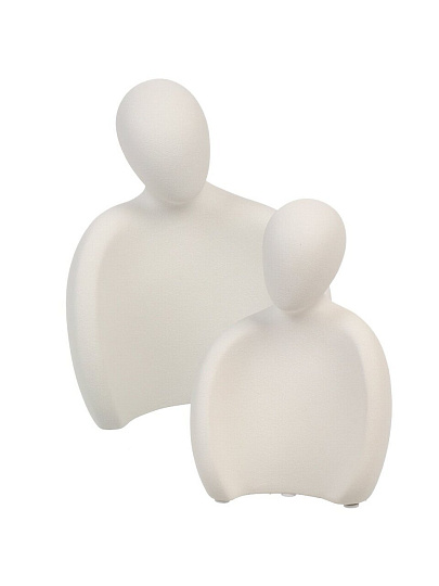 Фигурка декоративная керамика, 2 шт, 17х23, 12х19 см, Y6-10434