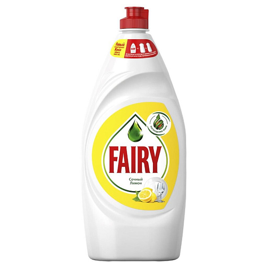 Средство для мытья посуды Fairy, Сочный лимон, 900 мл