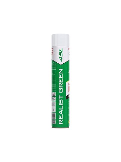 Пена монтажная Realist, Green, бытовая, 45 л, всесезонная