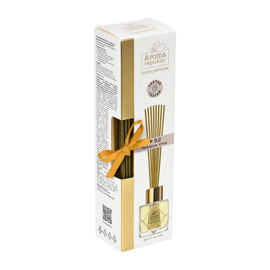 Аромадиффузор Aroma republic, 30 мл, 4.5х5.8х21 см, Parisian chic №52, 93800