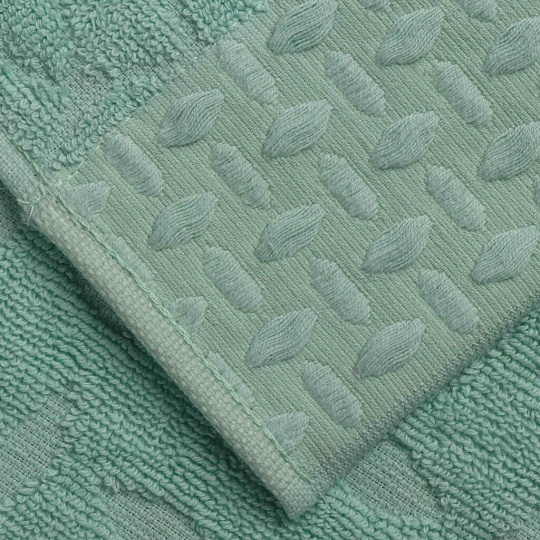 Полотенце банное 50х90 см, 100% хлопок, 500 г/м2, Lidya Jacquard, Anilsan, мятное, Турция, 60725090