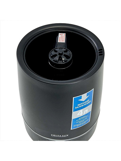 Увлажнитель воздуха Delta Lux, DE-3705, 4 л, 45 м2, 30 Вт, черный