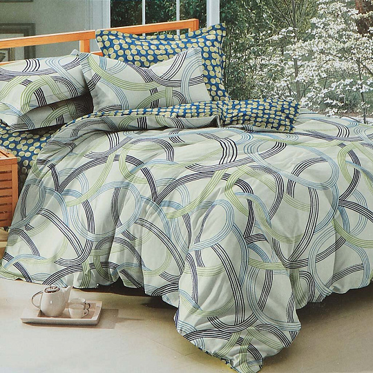 т КПБ Манго/MANGO 1,5сп Перкаль (2н50х70, пр214х160, п215х143) рис 70205