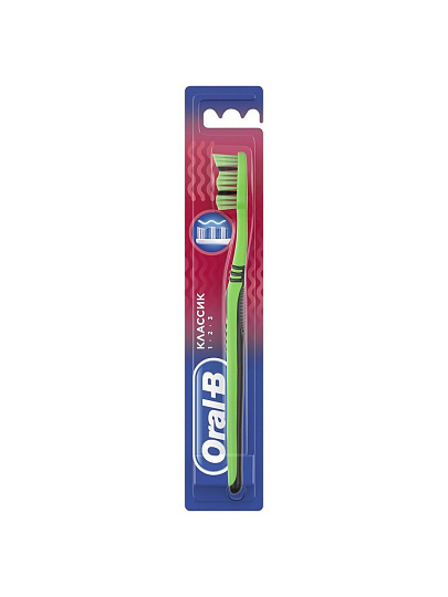 Зубная щетка Oral-B, 3-Effect Classic, средней жесткости, взрослая, 40, 0051008013