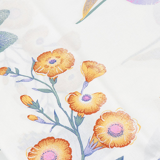 Постельное белье Шуйские ситцы 1.5-спальное поплин (простыня 214х150 см, 2 наволочки 70х70 см, пододеяльник 215х143 см) с1232шв 88681