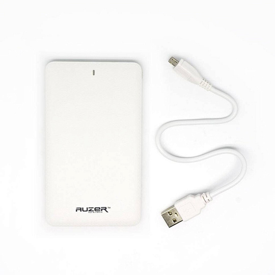 Аккумулятор внешний Auzer, 1 А, 4400 мА·ч, белый, AP 4400 W