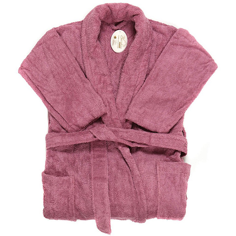 Халат женский, махровый, 100% хлопок, сухая роза, L-XL, 48-50, Barkas, AI-1905014