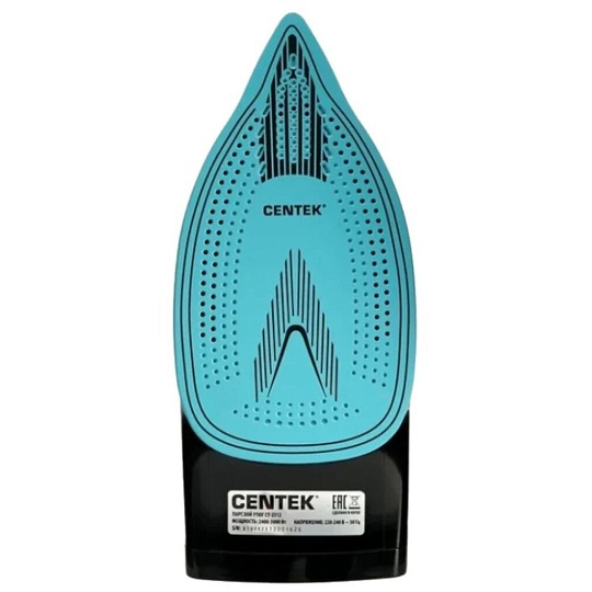 Утюг Centek, CT-2312, 3000 Вт, керамика, вертикальное отпаривание, система самоочистки, резервуар для воды 450 мл, 1.8 м
