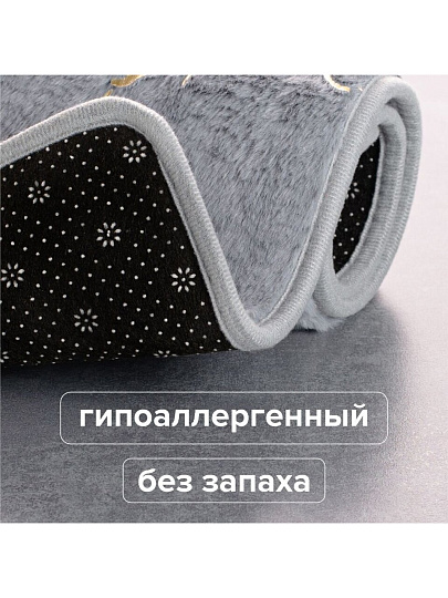 Коврик для ванны, антискользящий, 0.5х0.8 м, полиэстер, РМС, Мрамор, К-06СР-50х80